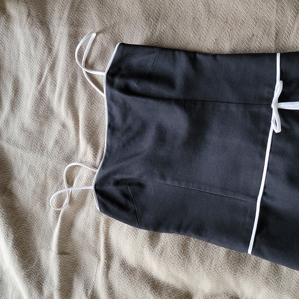 Laundry by Shelli Segal Sundress size 6 black-and-white white